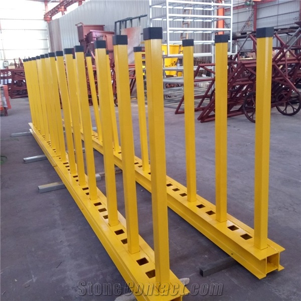 Stone Slab Rack with or Without Rubber Line Poles