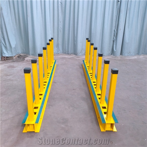 Stone Slab Rack with or Without Rubber Line Poles