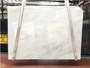 China Carrara White Marble Polished Big Slabs