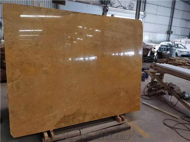 China Golden Cassia Marble Interior Slabs & Tiles