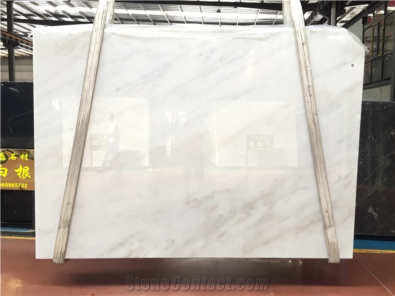 White Marble Polished Wall Covering Tile&Slab