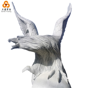 Stone Animal Sculptures Carvings Eagle Statues