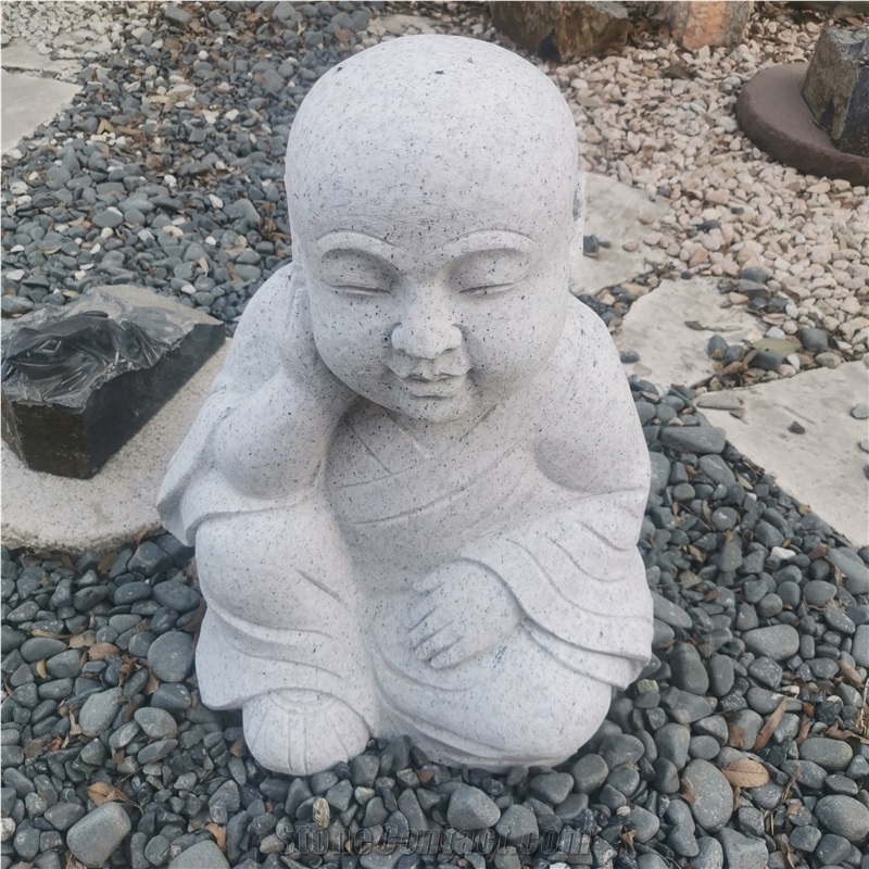 Young Monk Sculpture Little Baby Monk Buddha