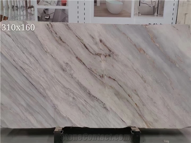 Palissandro White Marble for Floor Covering