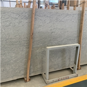 Angola Grey Limestone Slab For Exterior Wall Cladding