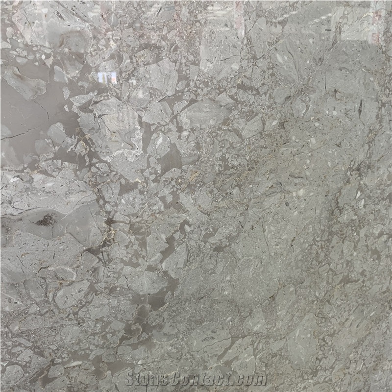 Sheila Grey Marble Slab And Tile For Wall And Floor Decor