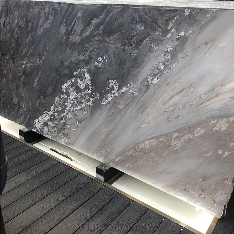 Palissandro Blue Marble Stone Slabs For Wall Decor