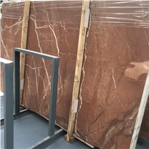 Polished Red Marble Tile for Villa Wall and Floor
