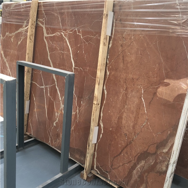 Polished Red Marble Tile for Villa Wall and Floor