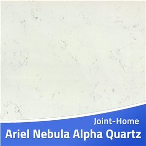 Ariel Nebula Alpha Quartzstone Slab for Countertop