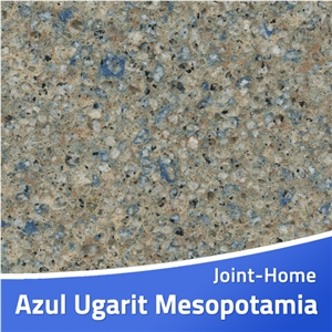Azul Ugarit Mesopotamia Quartz Slab for Countertop