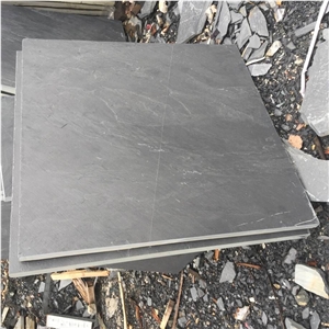 Black Stone Split Slate Flooring Tiles