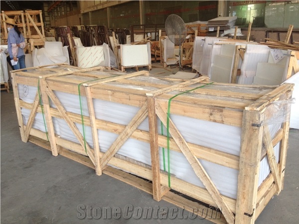 Blanco Capri Stone Quartz Slab for Countertops