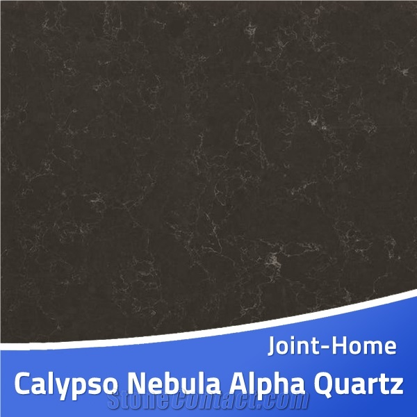 Calypso Nebula Alpha Quartz Slab for Countertops