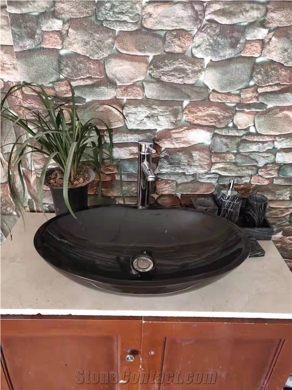 Cheap Natural Marble Stone for Oval Basins