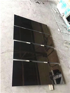 Chinese Absolute Black Granite Stone for Tiles