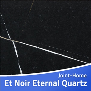 Et Noir Eternal Quartz Stone Slab for Countertops
