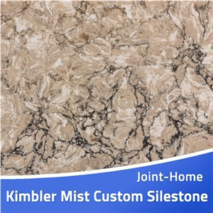 Kimbler Mist Custom Quartz Slab for Countertops