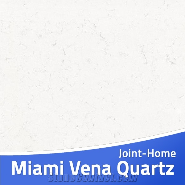 Miami Vena Nebula Quartz Stone Slab for Countertop