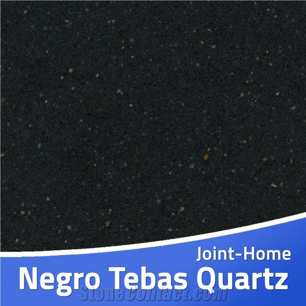 Negro Tebas Mythology Quartz Slabs for Countertops