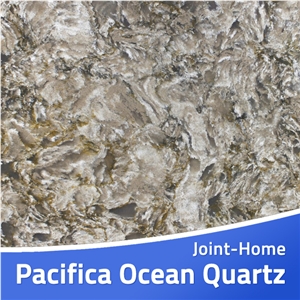 Pacifica Ocean Quartz Stone Slab for Countertops