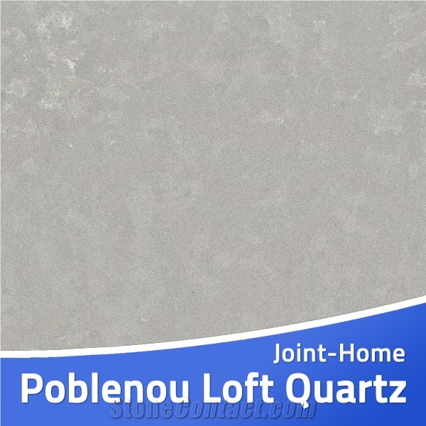 Poblenou Loft Quartz Stone Slab for Countertops