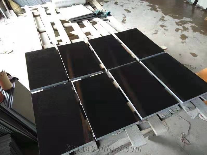 Shanxi Black Granite Stone for Wall Cladding