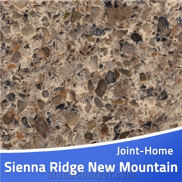 Sienna Ridge New Mountain Quartz Stone Slabs