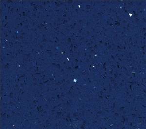 Starfish Blue Sparkling Quartz Slab for Countertop