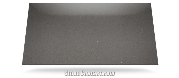 Stellar Grey Artificial Quartz Slab for Countertop