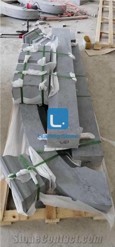 Chinese Blue Limestone Sanded Door Frame Arch