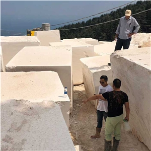 Turkish White Limestone Blocks