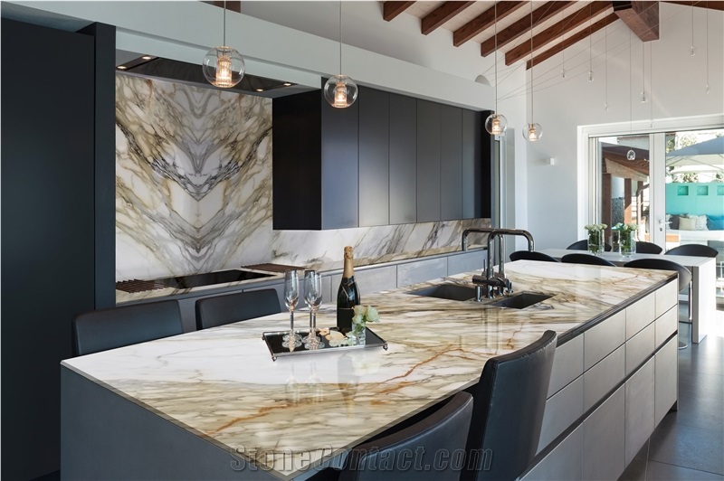 Calacatta Borghini Marble Kitchen Countertop,Island Top