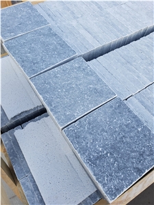 King Blue Marble Stone Honed and Tumbled