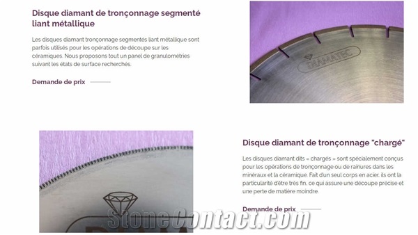 Segmented Diamond Cutting Disc Metal Bond