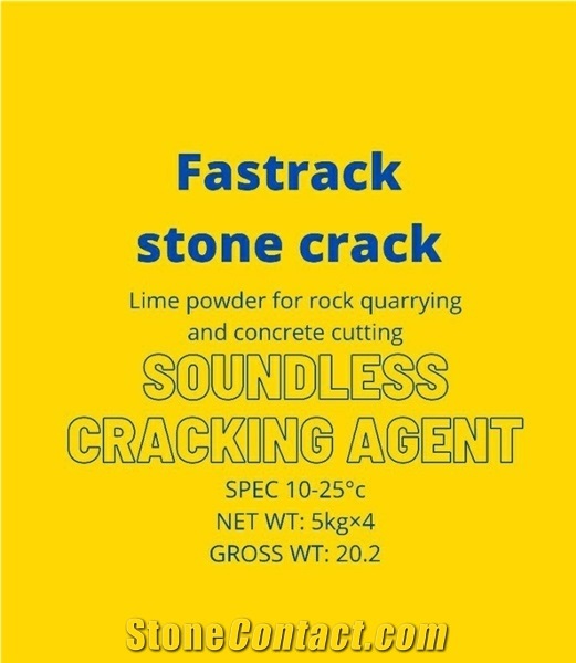 Silent Cracking Agent for Rock Quarrying and Concrete Cutting