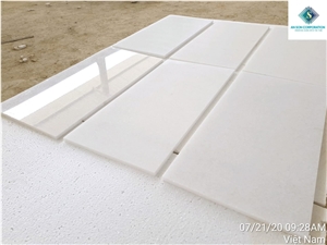 Pure White Marble Tiles, Viet Nam White Marble