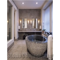 Beige Marble Stone Sink, Wash Basin