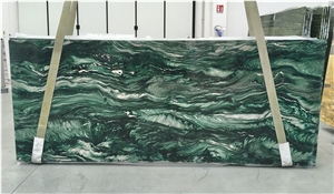 Verde Lapponia,Lapponia Green Marble Slabs
