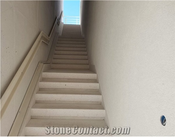 Crema Giulia Limestone for Floors and Stairs