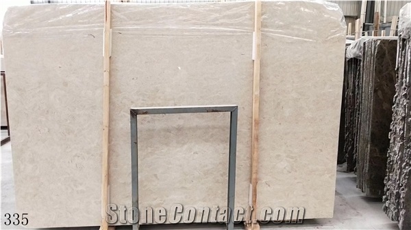China Jinhua Beige Marble Slab Wall Floor Tiles Use