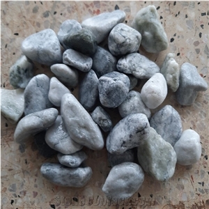 Tumbled Special Grey Gravel and Mixed Pebble Stone
