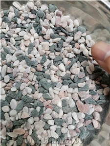 Tumbled Special Grey Gravel and Mixed Pebble Stone