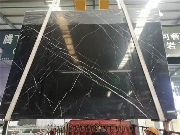 Black Marquina Marble for Floor Tile