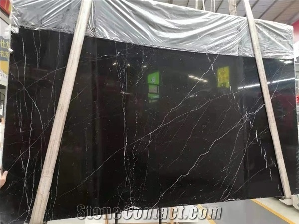Black Marquina Marble for Floor Tile