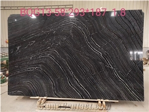 Black Wooden Marble for Wall Covering