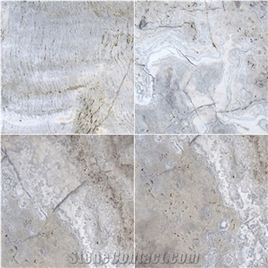 Silver Travetine Tiles