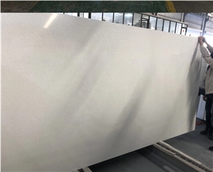 Artificial Crystal Quartz Slab White Countertop