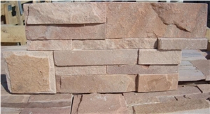 Stone Veneer,Pink Sandstone Cultured Stone