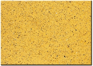 Yellow Quartz Solid Surface Slabs & Tiles